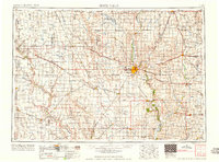 1958 Map of Sioux Falls, SD — High-Res | Pastmaps